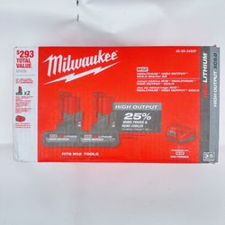 Milwaukee, M12 5.0 High Output Starter Kit 