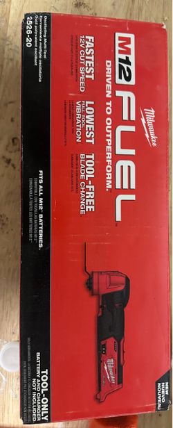 M12 fuel oscillating multitool new