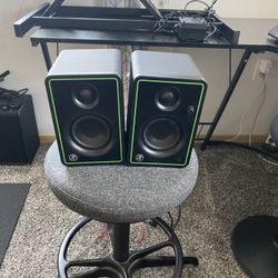 🔊 Mackie CR3-X Studio Monitors (Pair) – 3” Multimedia Speakers