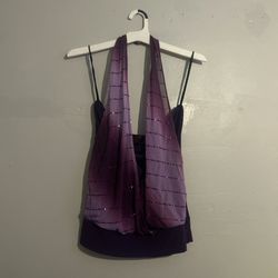 Purple Halter 
