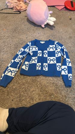 Cute Girls Button Up Cardigan
