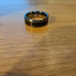 Jared 12mm Triton Tungston Carbide carbon fiber Wedding Band