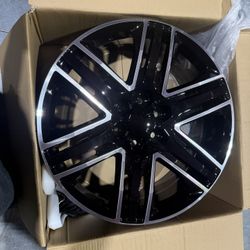 4 New 24x10 Wheels Only 