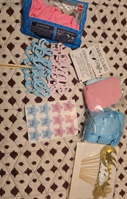 Gender Reveal Items 