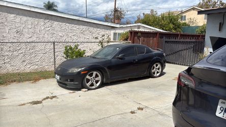 Mazda RX-8 Black Sports Coupe 2006