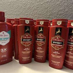Old Spice Body Wash Lot (13 Bottles) 