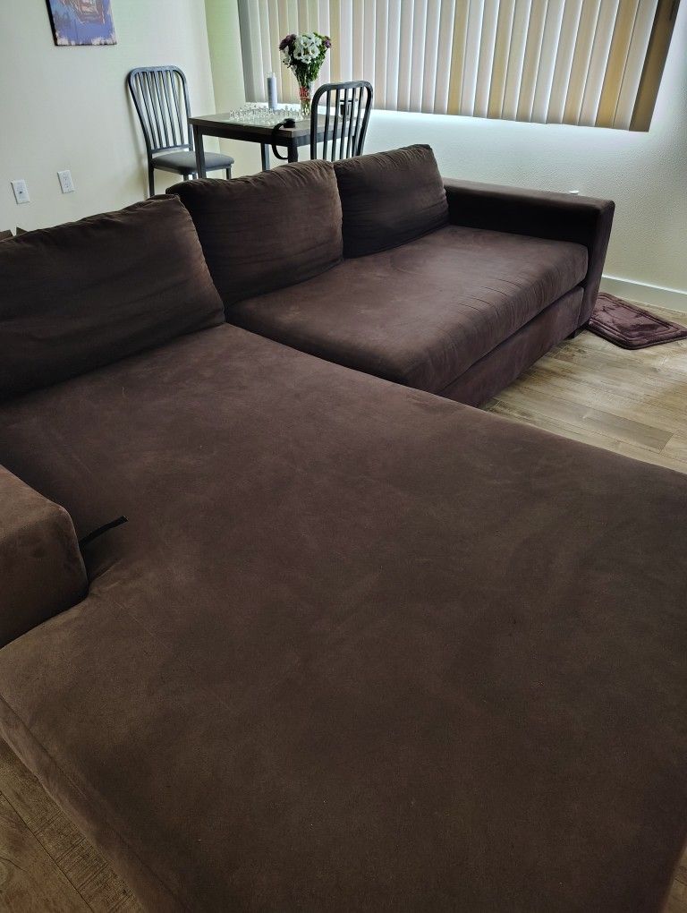 Brown Sectional Couch