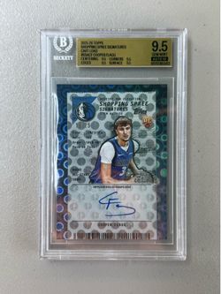 2025 Topps Cooper Flagg Shopping Spree Cart Load Auto /25  BGS 9.5 Auto 10 Pop 1