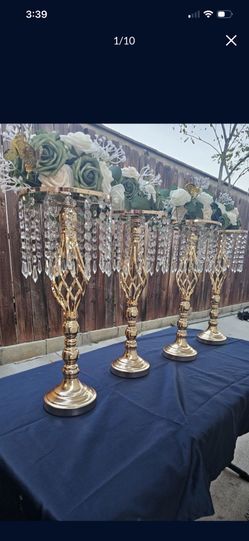 I Have The Vases And The Artificial Flowers And Some Butterfly’s Flowers Are Green Light Green And Like Beige