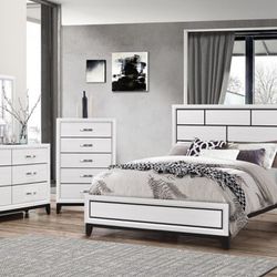 Brand New 4 Pc Queen Bedroom Set