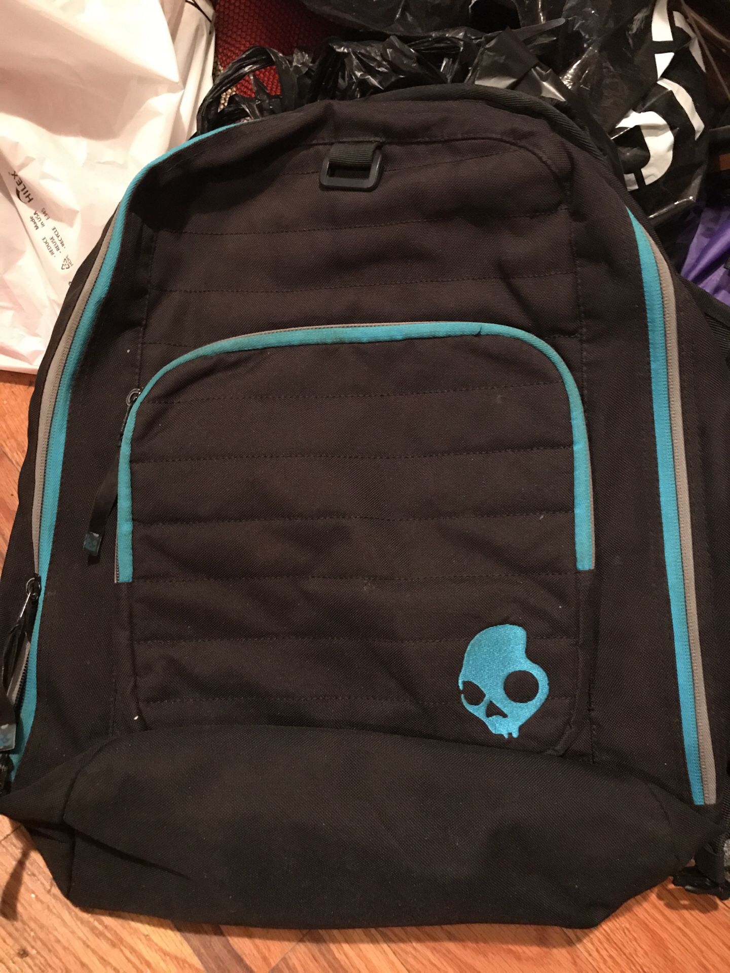 Skullcandy skull candy book bag backpack school gym carry on laptop