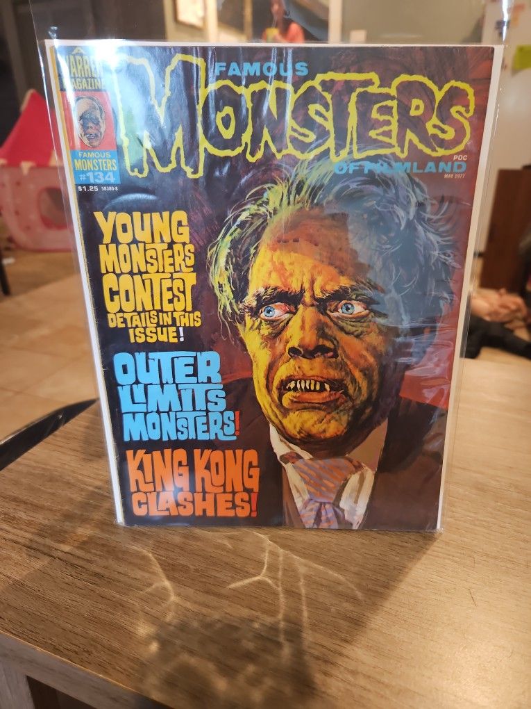 1977 May Famous Monsters Of Filmland #134