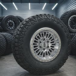 17s Kmc 6x139 New With 35/12/50/17 Used Tires Rt.  $1400