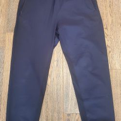 Proof - Mens - Large - Athletic Pants - Foundation Jogger - Tailored Fit - Drawstring Waist - 3 Pockets - Polyester - Black