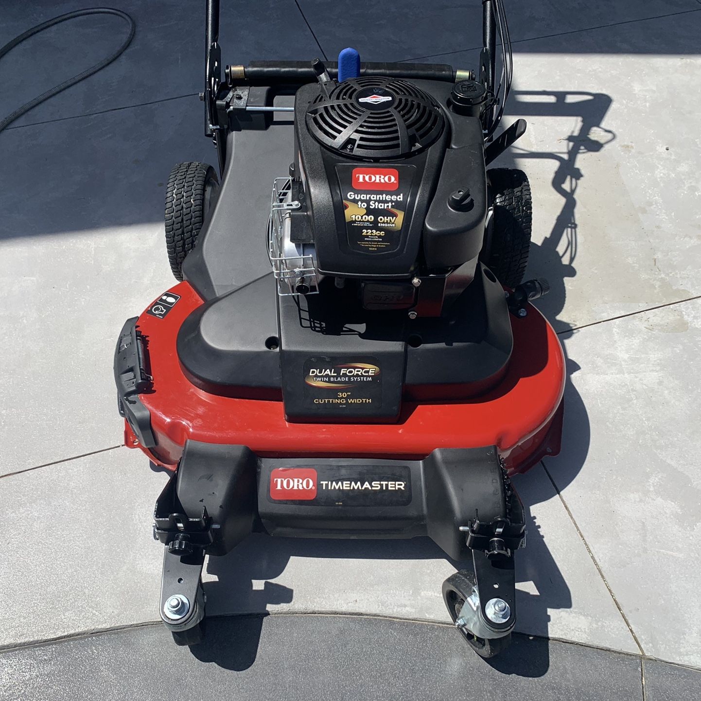 Installing Eazy Mow Swivel Wheels On A Toro Timemaster