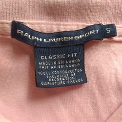 Never Worn, RALPH LAUREN POLO PINK SHIRT