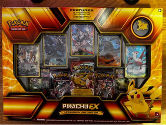 XY Pokemon Pikachu Ex Legendary Collection Box Factory Sealed