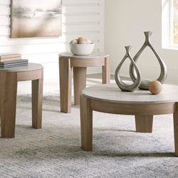 3pc Coffee Table 