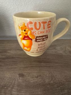 Disney Store Winnie the Pooh ~ Cute As Can Be Collectible Mug.