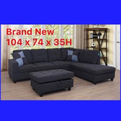💫FREE DELIVERY💫Brand New Sectional Sofa Couch 