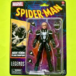 Hasbro Marvel Legends Series Spiderman Agent Venom (Flash Thompson) Action Figure