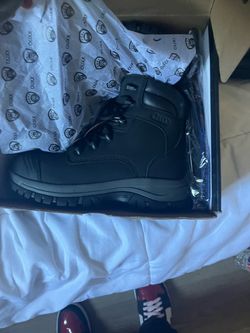 OUXX Black Work Boot