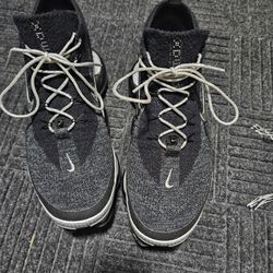 Nike black and grey athletic sneakers