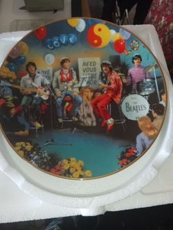 Beatles Collectible Plate