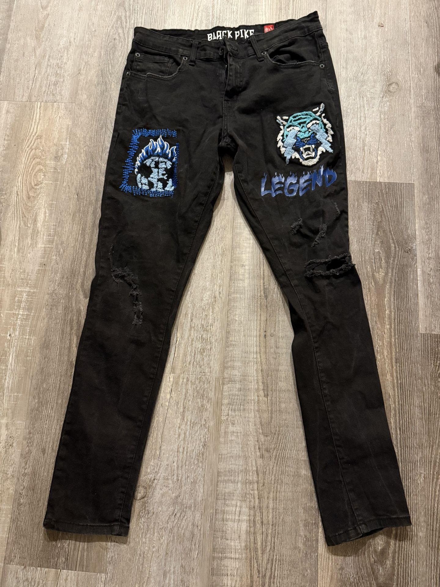 Black Pike Pants