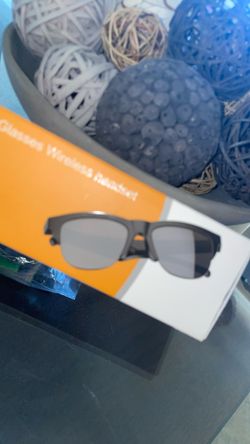 Wireless headset glasses