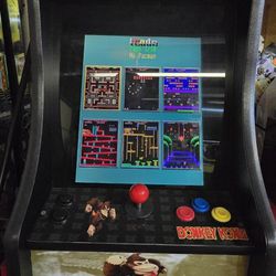 Donkey Kong 1990s Theme Countertop arcade machine with 60 classic arcade games.
