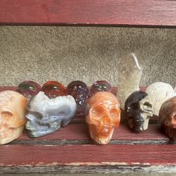 Crystal skull Carvings 