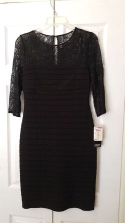 Adrianna Papell Black dress/vestido negro
