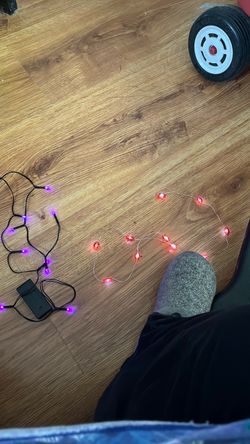 Battery operated Halloween lights