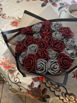 Rosas Bouquet 💐 Brillo