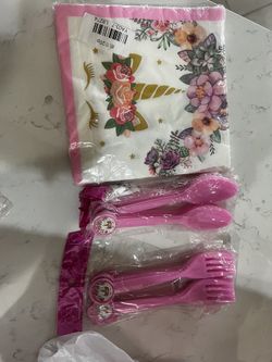 Pink Unicorn Party Package For Birthday 