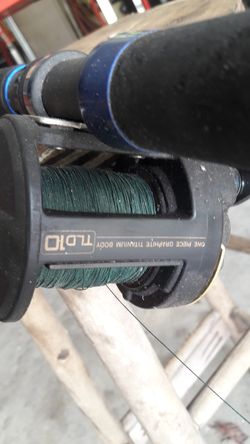 Shimano tld10 reel custom rod