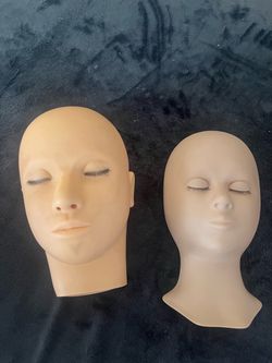 Lash Training Mannequin Heads – Set of 2