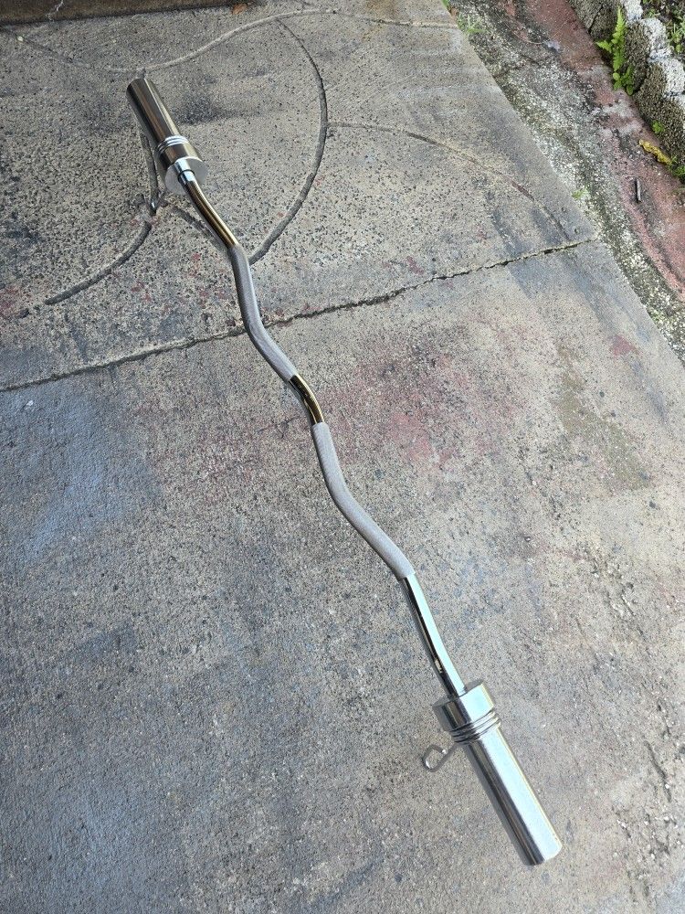 Weight Olympic Curl Bar
