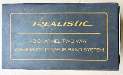 40 Channel 2 Way Emergency Citizens Brand System