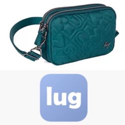 LIKE NEW!  Lug Love Collection Convertible Crossbody Bag - Coupe LE