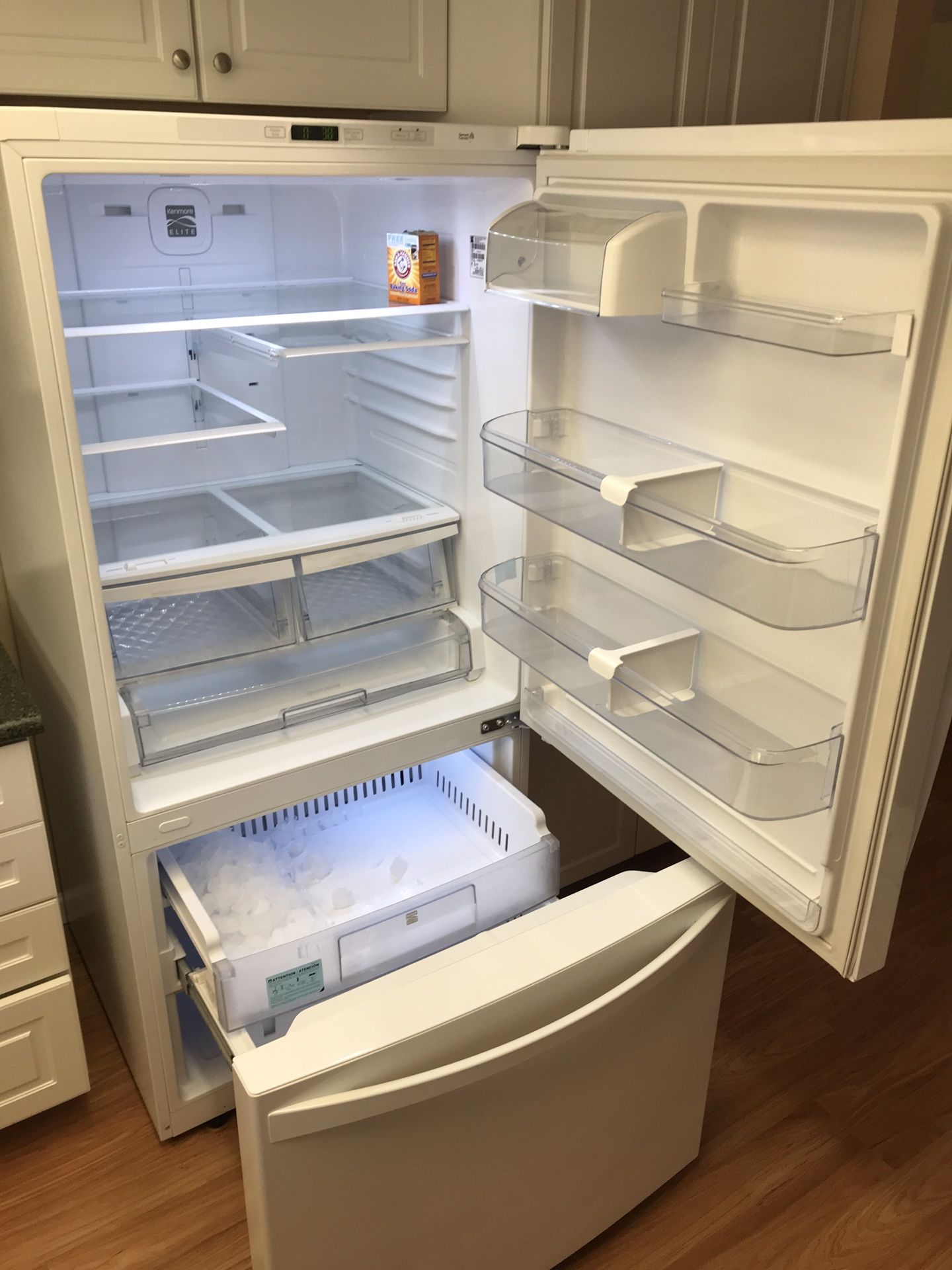 Refrigerator, Stove, Dishwasher, Microwave