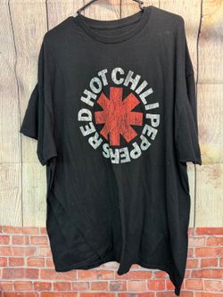 Red Hot Chili Peppers Black Short-Sleeve T-Shirt XL
