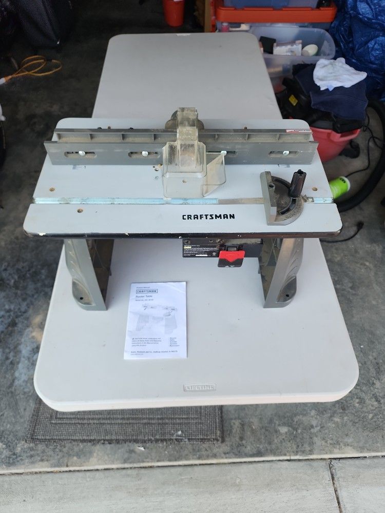 Craftsman router Table