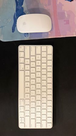 Apple keyboard and mouse