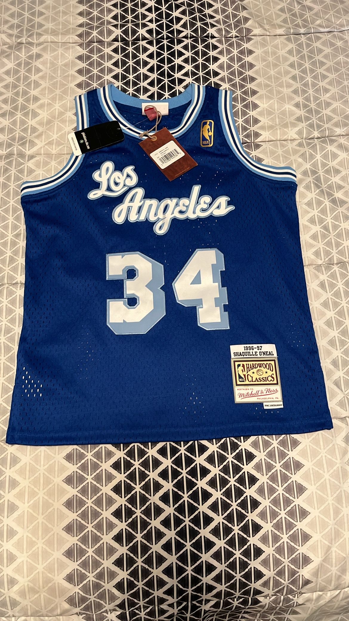 Lakers Authentic Throwback O’Neal jersey  1(contact info removed) 