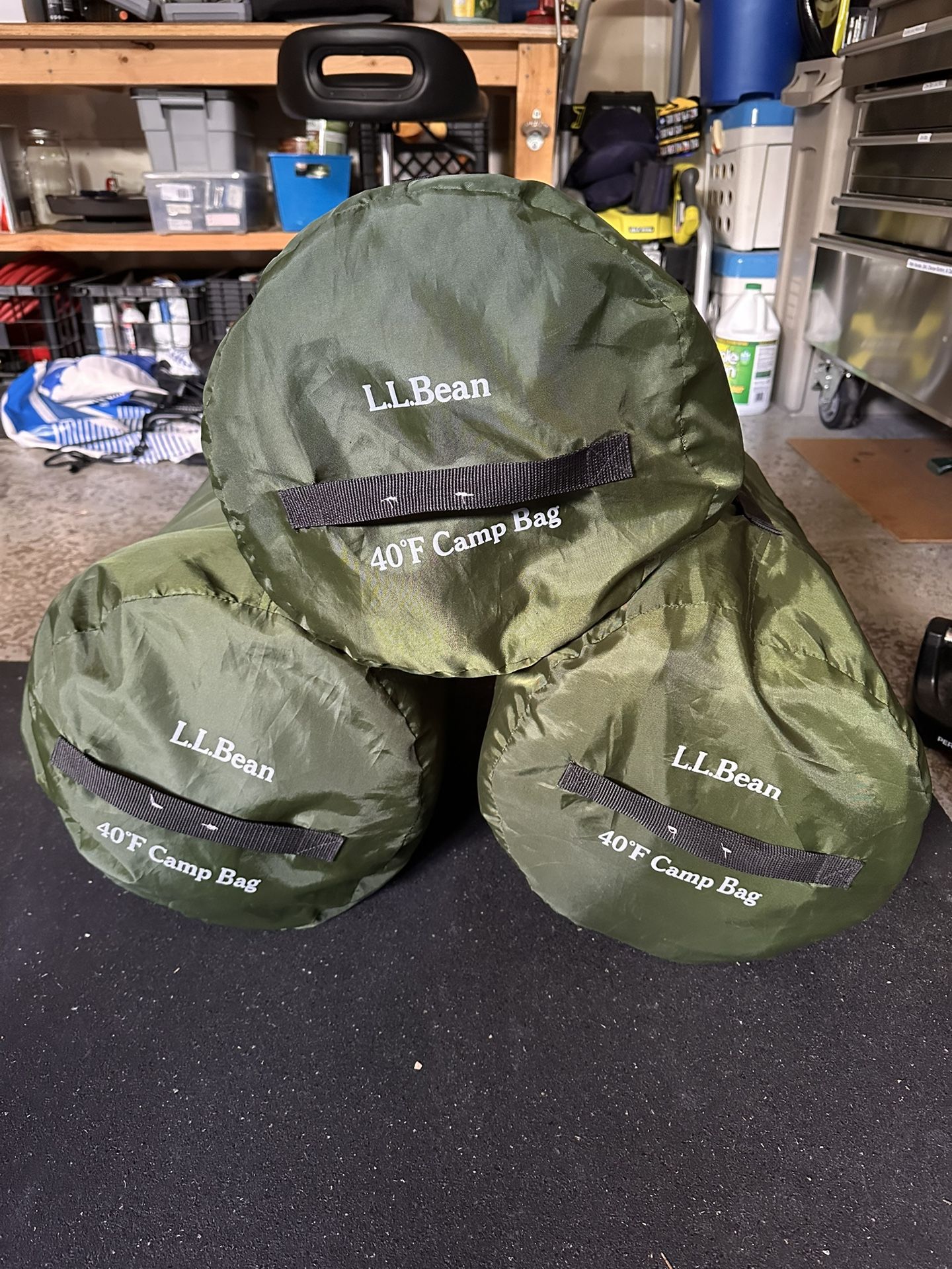 LL Bean Flannel Sleeping Bags