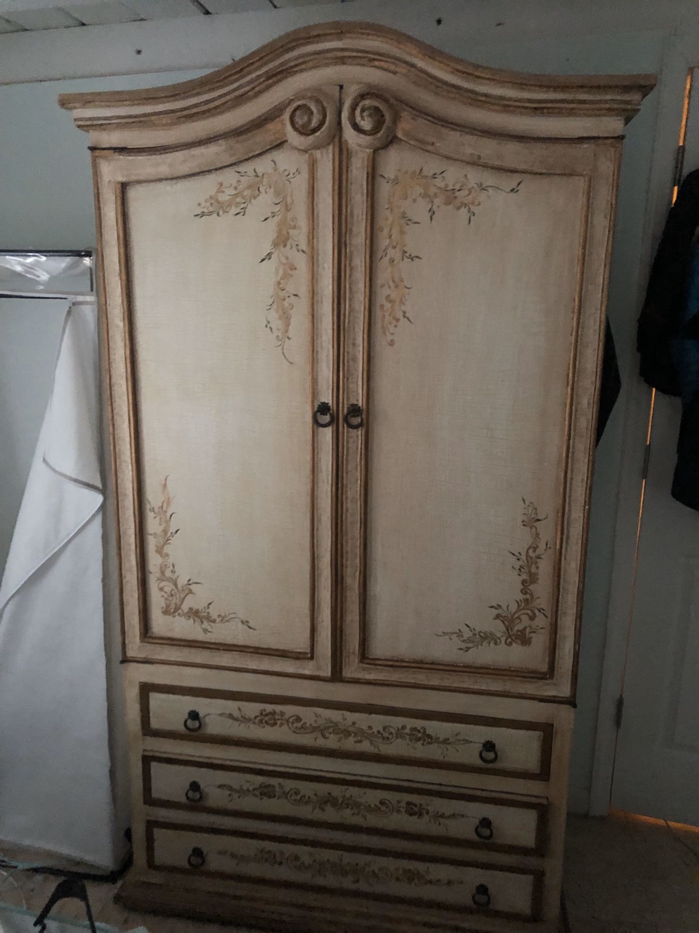 Antique dresser and Armoire