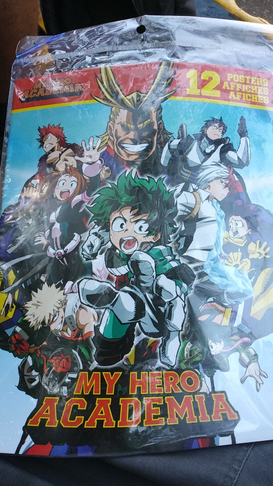 My HERO ACADEMIA AND DRAGON BALL Z 12 POSTERS EACH