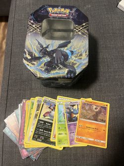 Zekrom Ex TCG Tin And Cards